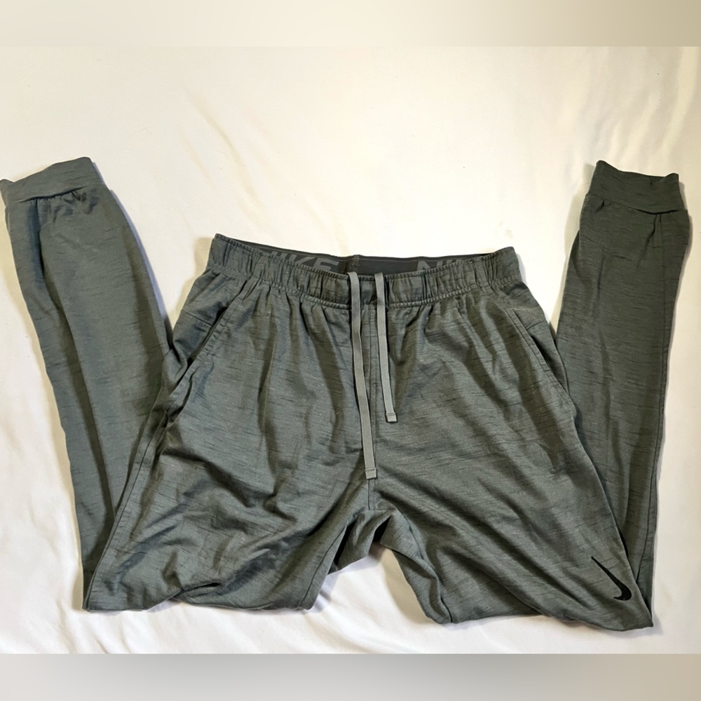 Nike Yoga Dri-FIT
Men's Pants
Size medium 
Color dark grey